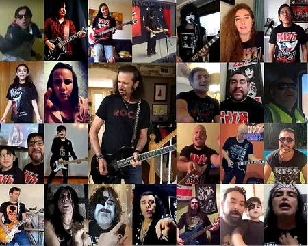 “I Was Made For Lovin' You”, con Bruce Kulick