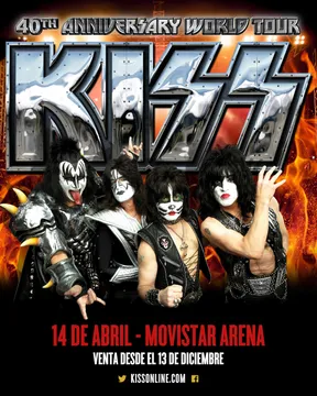 KISS en Chile 2015